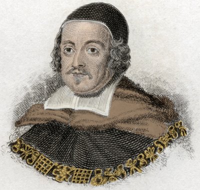 Portrait de Sir Matthew Hale (1609 - 1676) juge et avocat anglais - Unknown artist