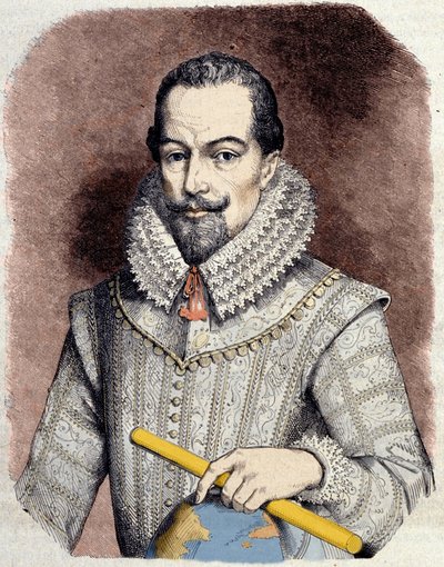 Portrait de Sir Walter Raleigh - Unknown artist