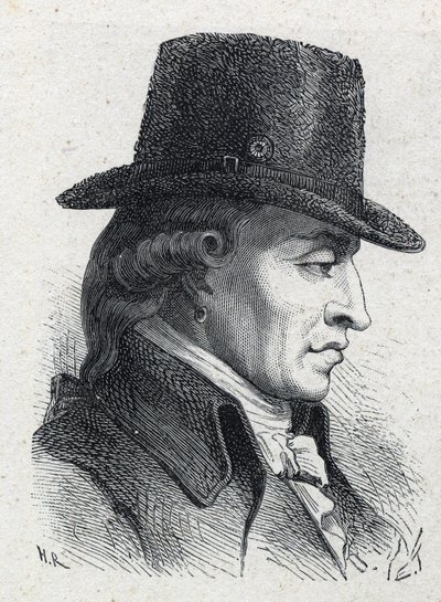 Portrait de Stanislas Marie Maillard (1763-1794), huissier et figure emblématique de la Révolution française - Unknown artist