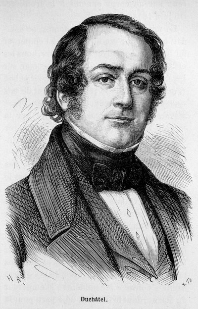 Portrait de Tanneguy Duchatel (1803-1867), homme politique français - Unknown artist