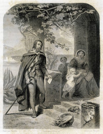Portrait de Torquato Tasso, dit en français Le Tasse (1544 - 1595) - Unknown artist
