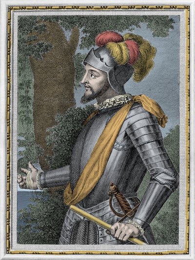 Portrait de Vasco Nunez de Balboa, conquistador espagnol (1475-1517) - Unknown artist