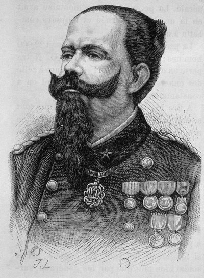Portrait de Victor Emmanuel II (Victor-Emmanuel) (Vittorio Emanuele) (1820-1878). - Unknown artist