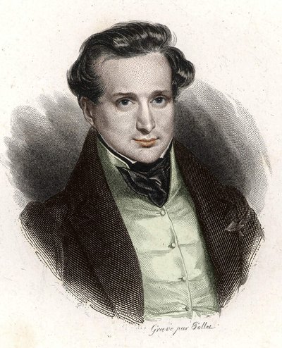 Portrait de Victor Hugo, jeune homme - Unknown artist