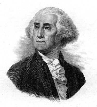 Portrait de Washington - Unknown artist