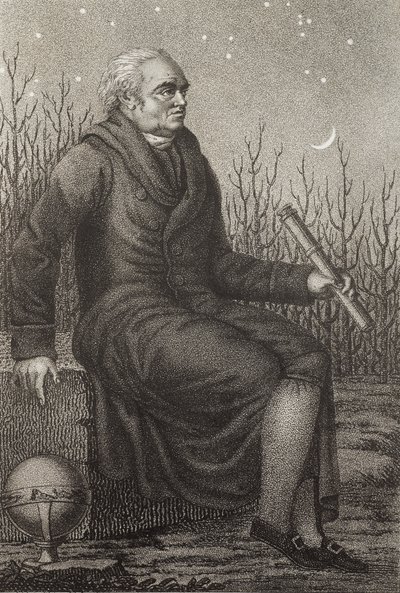 Portrait de William Herschel (1738-1822), astronome britannique d