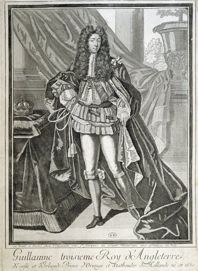 Portrait de Guillaume III, roi d