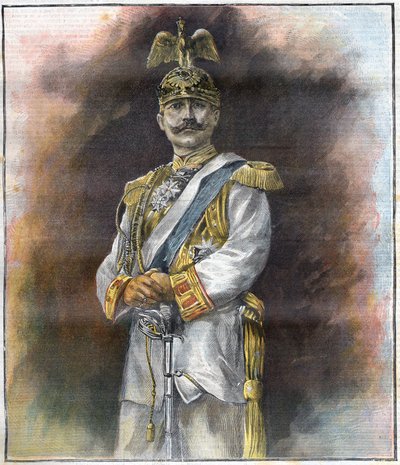 Portrait de Guillaume II (1859-1941) - Unknown artist