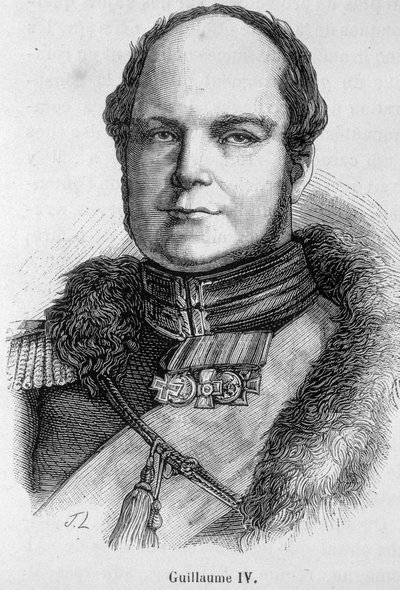 Portrait de Guillaume IV (1765-1837), roi d