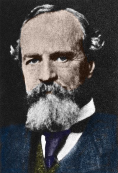 Portrait de William James (1842-1910), philosophe pragmatiste américain. - Unknown artist