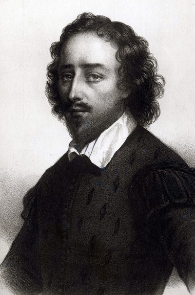 Portrait de William Shakespeare, poète dramatique anglais (1564-1616) - Unknown artist