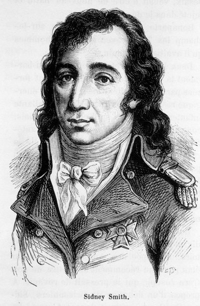 Portrait de William Sidney Smith (1764-1840), amiral anglais - Unknown artist