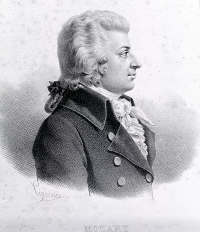Portrait de Wolfgang Amadeus Mozart (1756 - 1791). - Unknown artist