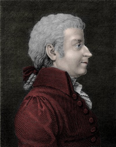 Portrait du jeune Wolfgang Amadeus Mozart, compositeur - Unknown artist
