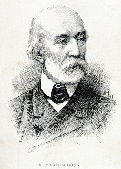 Portrait du comte de Falloux (1811 - 1886), homme politique français - Unknown artist