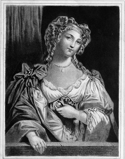 Portrait de la Duchesse de Fontanges (1661-1681), favorite de Louis XIV - Unknown artist