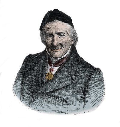 Portrait du docteur anglais Jacques Lordat (1773-1870) - Unknown artist