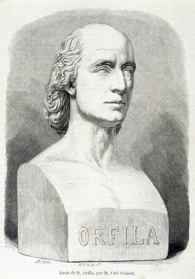 Portrait du médecin et chimiste français Orfila (1787 - 1853) - Unknown artist