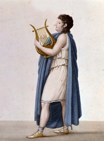 Portrait du ténor français Adolphe Nourrit (1802 - 1839) dans le rôle d