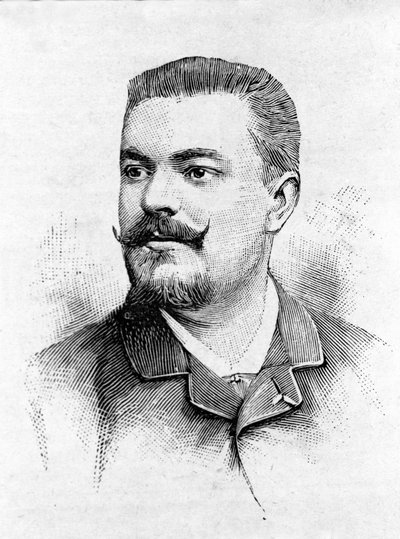 Portrait du ténor français Jean Alexandre Talazac (1853 - 1892). - Unknown artist