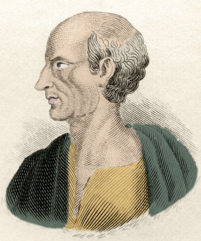 Portrait du philosophe grec Antisthène (444-365 avant J.-C.) - Unknown artist