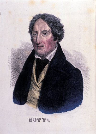 Portrait du médecin et homme politique italien Carlo Botta (1766-1837) - Unknown artist