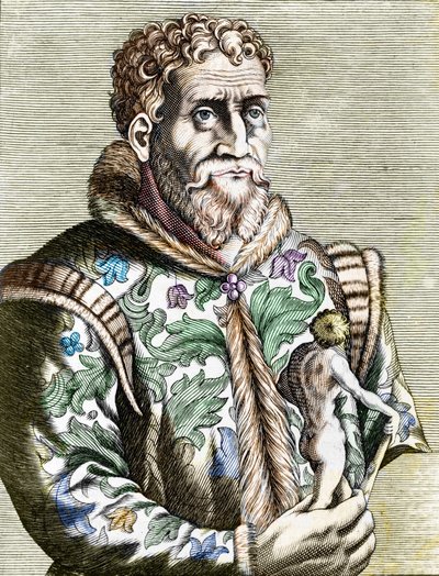 Portrait du peintre italien Michelangelo Buonarroti connu sous le nom de Michel-Ange - Unknown artist