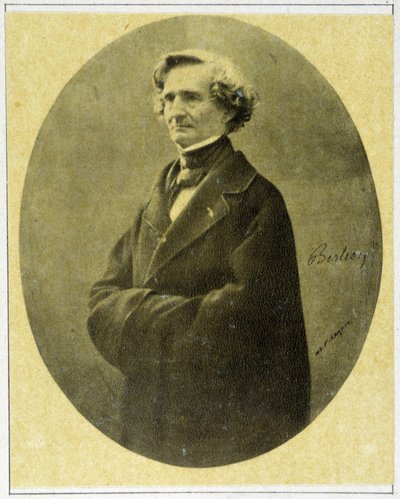 Portrait du compositeur Hector Berlioz (1803 - 1869) en 1858 - Unknown artist