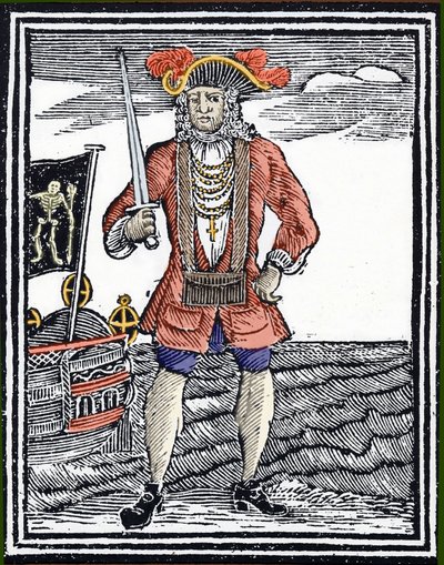 Portrait du pirate Bartholomew 
