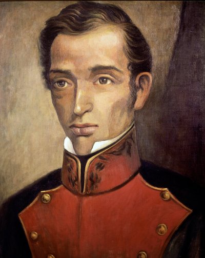 Portrait du politicien Francisco Garcia Salinas (1786-1841) - Unknown artist