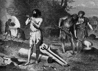 Préhistoire - les premiers métallurgistes de l