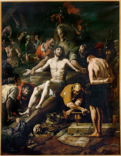 Préparer la crucifixion - Unknown artist