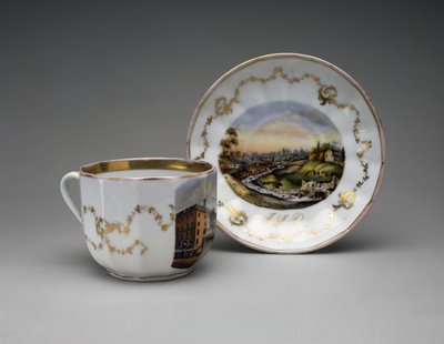 Tasse et Soucoupe de Présentation - Unknown artist