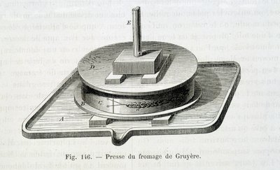 Presse à gruyère - dans « Les merveilles de l