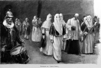 Procession du Corpus Domini à Palerme - Unknown artist