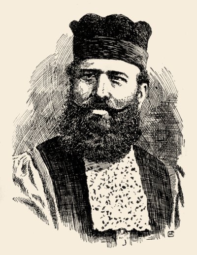 Le rabbin Benjamin Artom était le Haham des Juifs espagnols et portugais de Grande-Bretagne. - Unknown artist