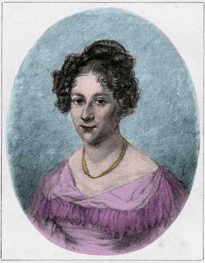 Rahel Varnhagen von Ense, née Rahel Levin, appelée Rahel Robert ou Robert-Tornow (1771-1833), écrivaine allemande de la période romantique - Unknown artist