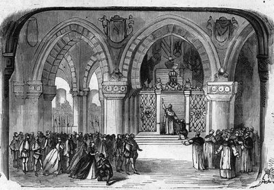Représentation de Don Carlo, opéra en 5 actes de Giuseppe Verdi à l