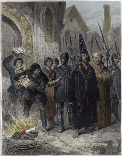 Représentation de Jan Hus - Unknown artist