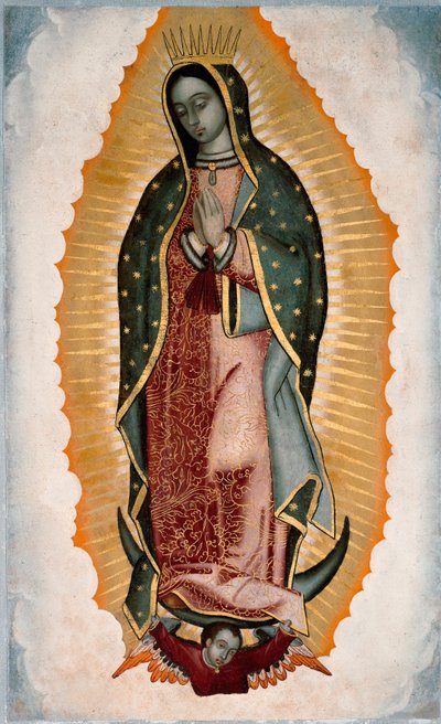Représentation de la Vierge (ou Notre-Dame) de Guadalupe - Unknown artist