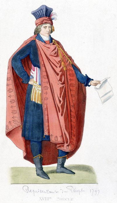 Représentant du peuple pendant la Révolution française de 1792 - Unknown artist