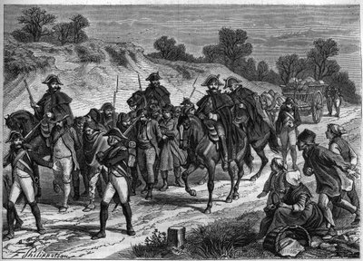 Répression du brigandage en France en 1801 - Unknown artist