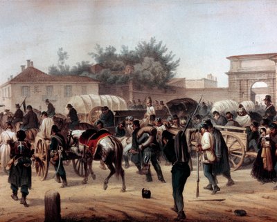 Risorgimento : Les Cinq Jours de Milan (Cinque giornate di Milano) (18-22 mars 1848) : l
