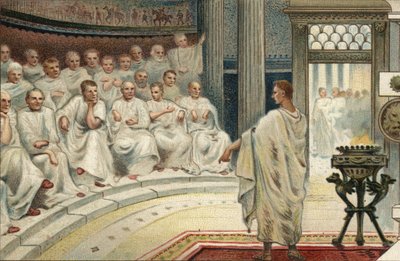 Système politique romain : Le Sénat - Unknown artist