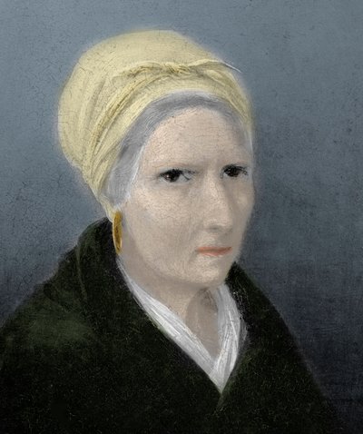 Rosa Raimondi (1776-1852) mère de Giuseppe Garibaldi - dessin d