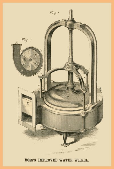 Roue à eau améliorée Ross - Unknown Artist