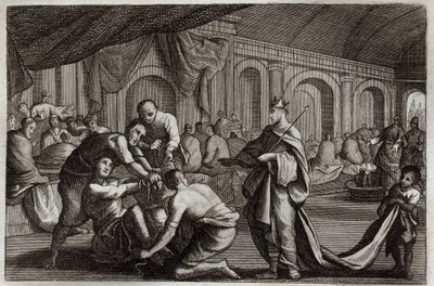 Bible de Royaumont, Nouveau Testament : Robe nuptiale. Parabole d