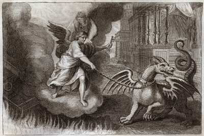 Bible de Royaumont, Nouveau Testament : Chaînes du Dragon. Le Dragon de l