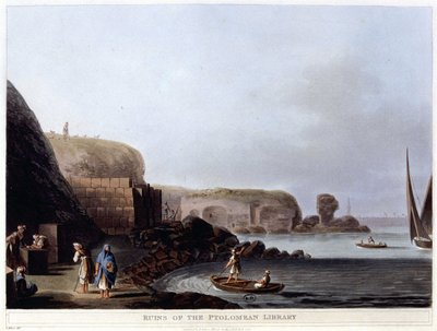 Ruines de la bibliothèque ptolémaïque d