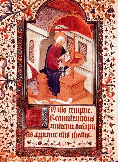 Saint Marc. Miniature de 